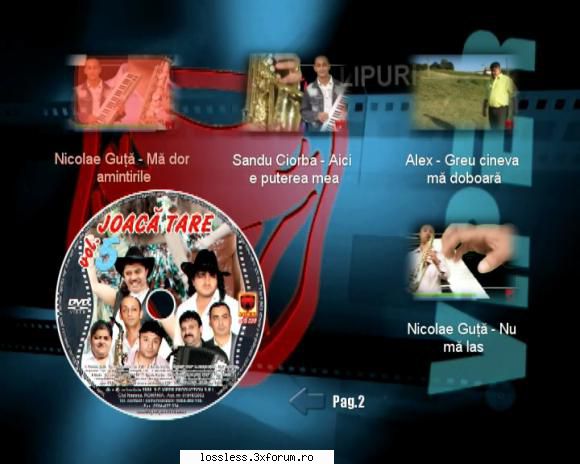 Joaca tare vol. 5-2008-DVD-NF - Tracklist: 1. Nicolae Guta - Nu mai fii - DVD-uri Manele si Etno (VIDEO)