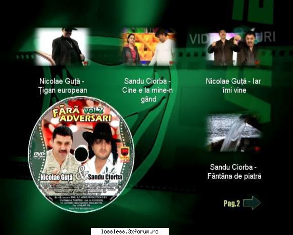 Nicolae Guta & Sandu Ciorba - Fara adversari Vol.2-2008-DVD-NF - Lossless - DVD-uri Manele si Etno (VIDEO)